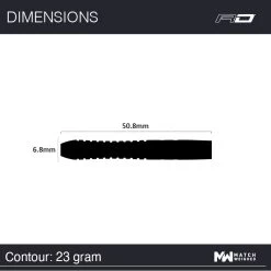 Red Dragon Darts Gerwyn Price Iceman Contour 19 Red Dragon Darts Gerwyn Price Iceman Contour -Pro Dart Shop RDD2367 GerwynPriceIcemanContour23g Image7