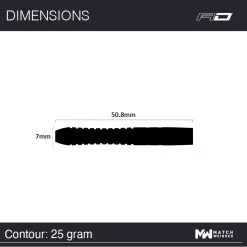 Red Dragon Darts Gerwyn Price Iceman Contour 21 Red Dragon Darts Gerwyn Price Iceman Contour -Pro Dart Shop RDD2368 GerwynPriceIcemanContour25g Image7