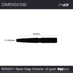 Red Dragon Darts Razor Edge Extreme -Pro Dart Shop RDD2371 RazorEdgeExtreme22g Image7