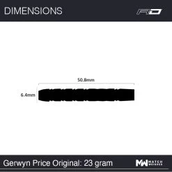 Red Dragon Darts Gerwyn Price Blue Originals -Pro Dart Shop RDD2379 Gerwyn 20Price 20Original 2023g 20 20Image 207