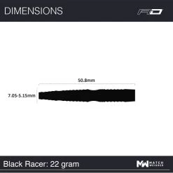 Red Dragon Darts Peter Wright Black Racer -Pro Dart Shop RDD2381 Peter 20Wright 20Black 20Racer 2022g 20 20Image 207