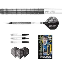 Red Dragon Darts Luke Humphries - TX1 Pioneer Soft Tip 11 Red Dragon Darts Luke Humphries - TX1 Pioneer Soft Tip -Pro Dart Shop RDD2505LukeHumphriesSE18g Image5