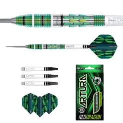 Red Dragon Darts Artura Screamin' Green -Pro Dart Shop RDD2510Artura2Green 24g image5
