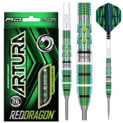 Red Dragon Darts Artura Screamin' Green -Pro Dart Shop RDD2511Artura2Green 26g image