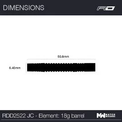 Red Dragon Darts Jonny Clayton Element Soft Tip 13 Red Dragon Darts Jonny Clayton Element Soft Tip -Pro Dart Shop RDD2522 20Jonny 20Clayton 20 20Element 2018g 20barrel 20 20image 207