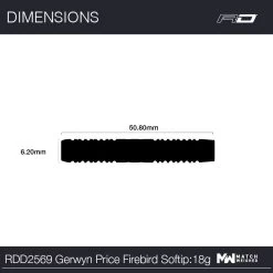 Red Dragon Darts Gerwyn Price Firebird Soft Tip -Pro Dart Shop RDD2569 2018g 20 20 Image7