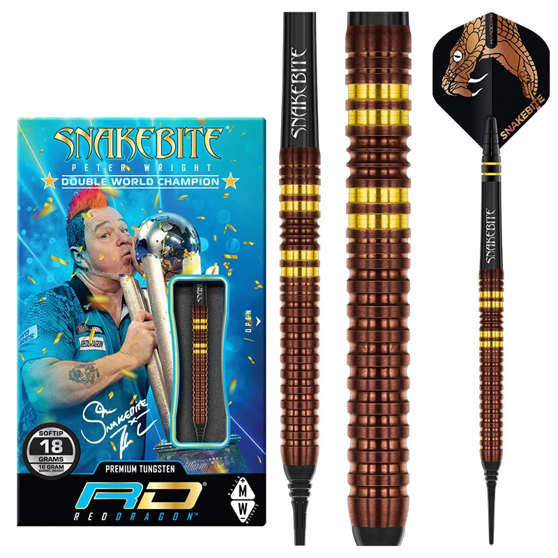 Red Dragon Darts Peter Wright Copper Fusion Soft Tip 1 Red Dragon Darts Peter Wright Copper Fusion Soft Tip