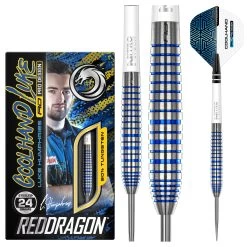 Red Dragon Darts Luke Humphries TX3 Cool Blue S.E. -Pro Dart Shop RDD2661LukeHumphries TX3CoolBlueSE24g Image