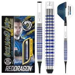 Red Dragon Darts Luke Humphries TX3 Cool Blue S.E. Soft Tip