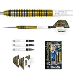 Red Dragon Darts Luke Humphries TX3 Gold S.E. -Pro Dart Shop RDD2663LukeHumphriesTX3GoldSE22g Image5