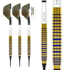 Red Dragon Darts Luke Humphries TX3 Gold S.E. Soft Tip -Pro Dart Shop RDD2665LukeHumphriesTX3GoldSE18g Image6