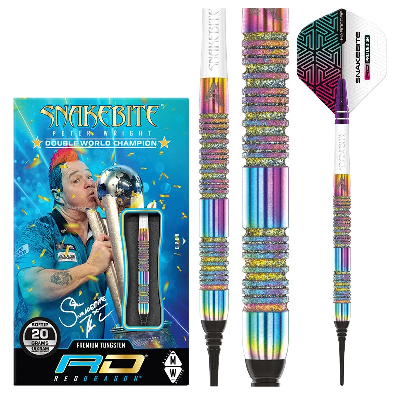 Red Dragon Darts Peter Wright Diamond Fusion Spectron S.E. Soft Tip 1 Red Dragon Darts Peter Wright Diamond Fusion Spectron S.E. Soft Tip