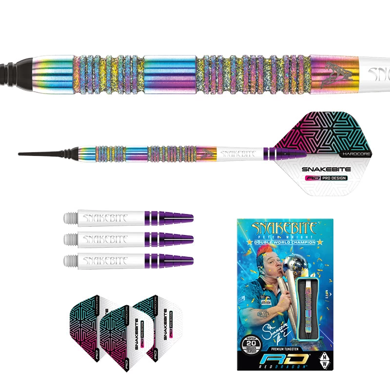 Red Dragon Darts Peter Wright Diamond Fusion Spectron S.E. Soft Tip 5 Red Dragon Darts Peter Wright Diamond Fusion Spectron S.E. Soft Tip - Image 5
