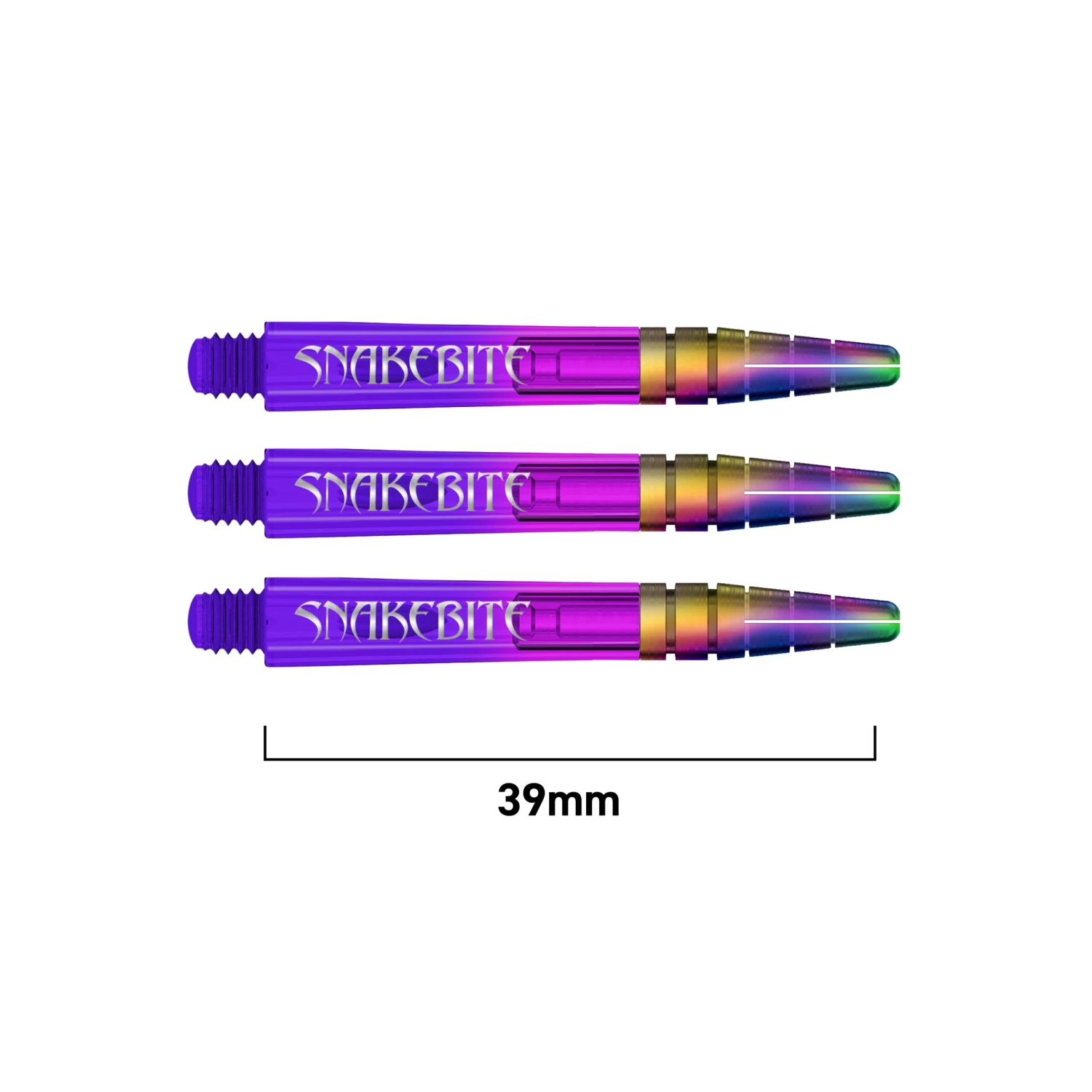 Red Dragon Darts Peter Wright Snakebite Nitro Ionic Shafts - Image 3