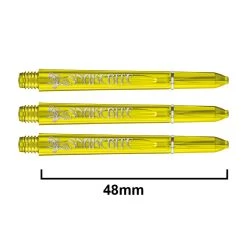 Red Dragon Darts Snakebite Signature Series Shafts -Pro Dart Shop RDD C807 Snakebite Logo Polycarbonate Yellow Medium Image1 1671114618