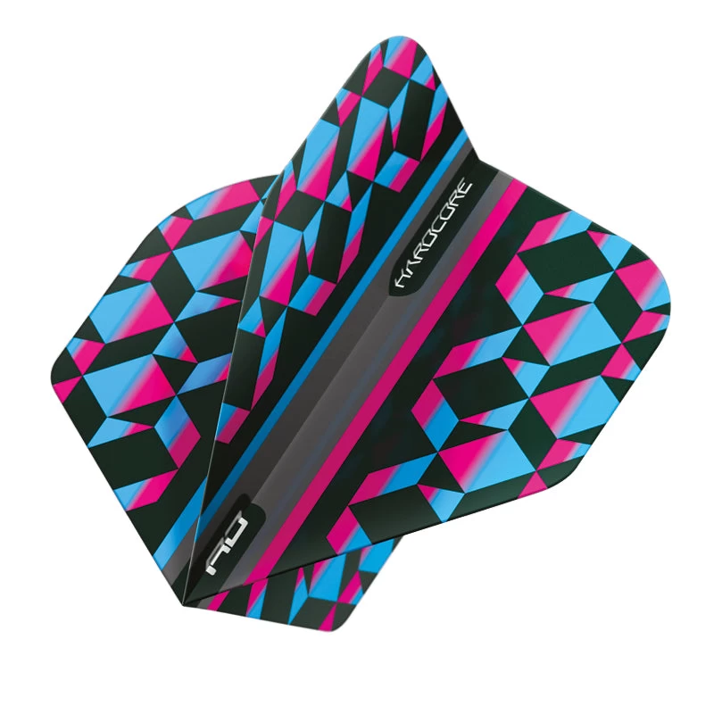 Red Dragon Darts Pink, Blue & Black Geometric Hardcore Radical Standard