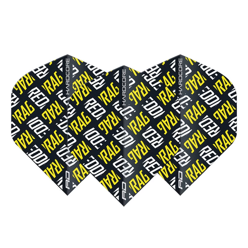 Red Dragon Darts Yellow And White Red Dragon Logo Hardcore XT Standard - Image 2