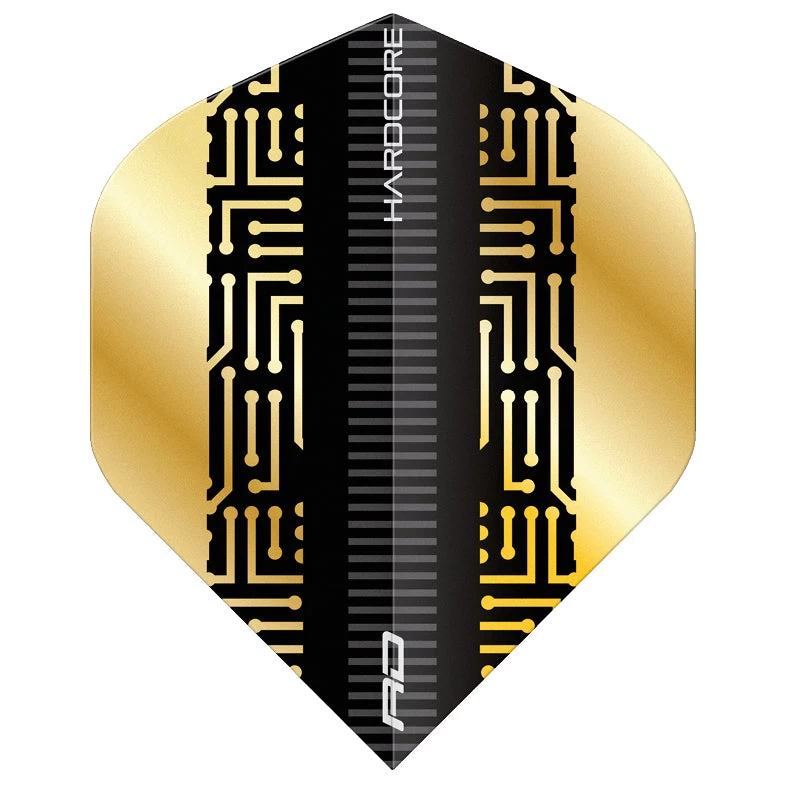 Red Dragon Darts Gold & Black Maze Hardcore Premium Standard - Image 3