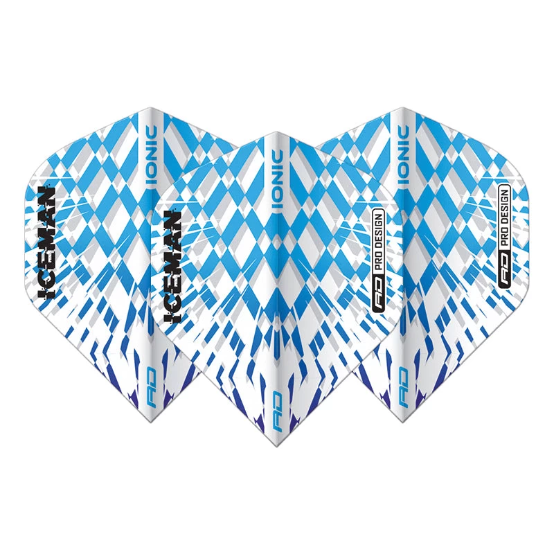 Red Dragon Darts Gerwyn Price Blue & White Burst Hardcore Standard - Image 2