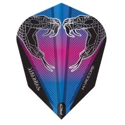 Red Dragon Darts Peter Wright Snake Black Transparent Hardcore V Standard -Pro Dart Shop RDD F6854 20New 20Shape 20Flights 20Peter 20Wright 20Snake 20Black 20Transparent3
