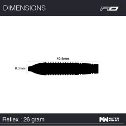 Red Dragon Darts Reflex 19 Red Dragon Darts Reflex -Pro Dart Shop Reflex 26g Image 7 1620811211