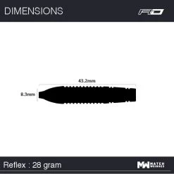 Red Dragon Darts Reflex 21 Red Dragon Darts Reflex -Pro Dart Shop Reflex 28g Image 7 1620811214