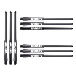 Winmau Stealth Moulded Dart Flights And Stems (Shafts) Multipack -Pro Dart Shop STEALTHMULTIPACK4