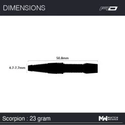 Red Dragon Darts Scorpions 20 Red Dragon Darts Scorpions -Pro Dart Shop Scorpion 23g Image 7 1620814810