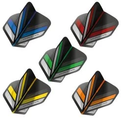 Red Dragon Darts Hardcore Stripes Flights Selection Pack