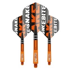 Red Dragon Darts Flight & Shaft Combo - Snakebite Logo