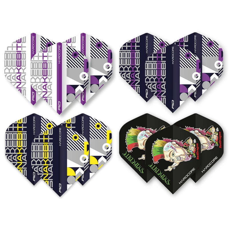 Red Dragon Darts Peter Wright Snakebite Double World Champion Flight Collection 6 Red Dragon Darts Peter Wright Snakebite Double World Champion Flight Collection - Image 6