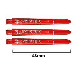 Red Dragon Darts Snakebite Signature Series Shafts -Pro Dart Shop c709 snakebite poly red medium image 3