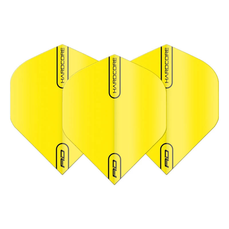 Red Dragon Darts Fluorescent Yellow Hardcore Standard - Image 2