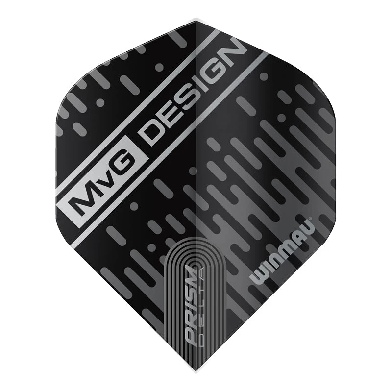 Winmau MvG Design Black & Grey Prism Delta Standard 3 Winmau MvG Design Black & Grey Prism Delta Standard - Image 3