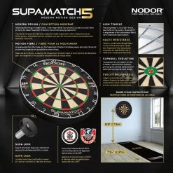 Nodor Nodor Supamatch 5 Dartboard -Pro Dart Shop supamatch 5 image 5