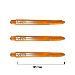 Red Dragon Darts VRX Shafts -Pro Dart Shop vrx short orange